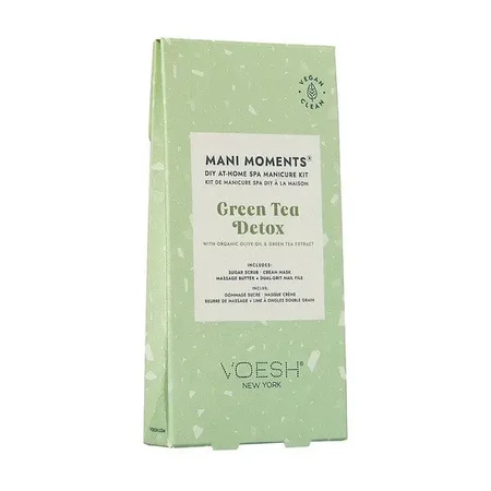 Voesh, Mani Moments, набор для маникюра, Green Tea Detox, 4 шт.: цены и характеристики