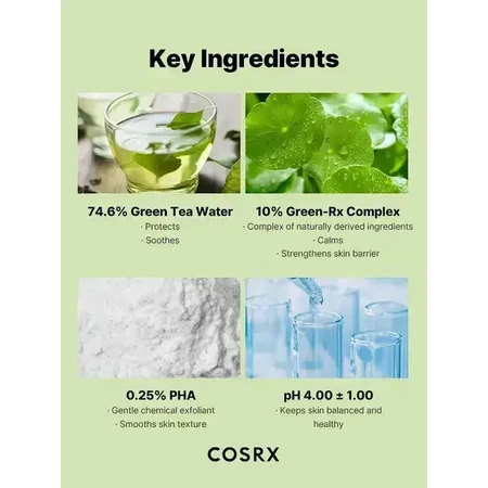 Cosrx One Step Green Calming Pad, тонизирующие салфетки для лица, 70 шт.: цены и характеристики
