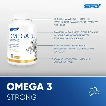 Набор из 2 упаковок SFD Omega 3 Strong, капсулы, 90 шт.: цены и характеристики