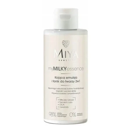 Miya Cosmetics myMILKYessence, успокаивающая эмульсия и тоник для лица «2 в 1», 150 мл: цены и характеристики