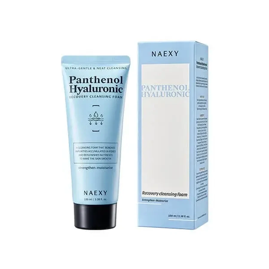 Naexy Panthenol Hyaluronic, ніжна пінка для вмивання, 100 мл: ціни та характеристики