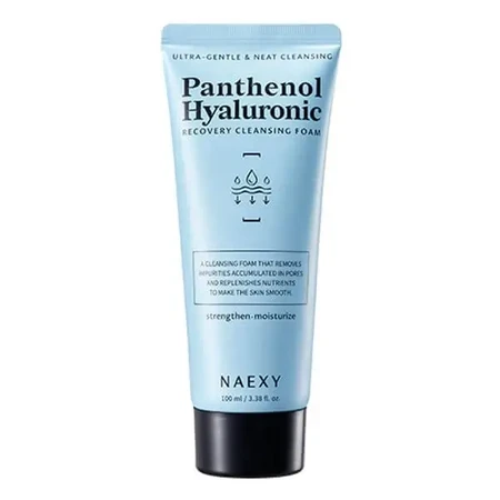 Naexy Panthenol Hyaluronic, ніжна пінка для вмивання, 100 мл: ціни та характеристики