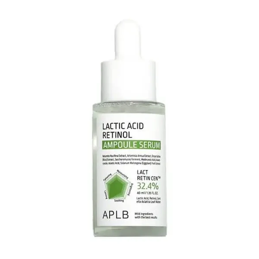 APLB Lactic Acid Retinol Ampoule, розгладжуюча сироватка з молочною кислотою та ретинолом, 40 мл: ціни та характеристики