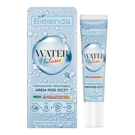 Bielenda Water Balance, інтенсивно зволожуючий крем під очі, 15 мл: ціни та характеристики