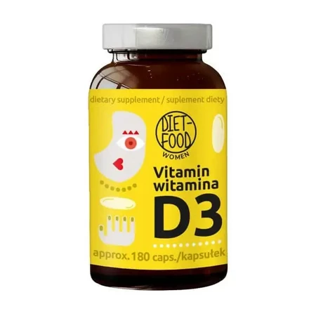 Diet-Food Women Витамин D3, капсулы, 180 шт.: цены и характеристики