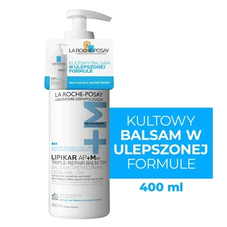 Набір La Roche Posay Lipikar: Syndet AP+, очищувальний крем, що відновлює рівень ліпідів, проти подразнень шкіри, 400 мл + Baume AP+Max, бальзам для шкіри: ціни та характеристики
