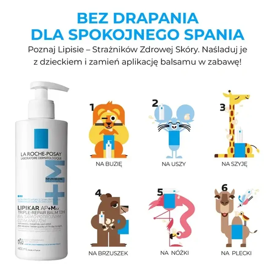 Набір La Roche Posay Lipikar: Syndet AP+, очищувальний крем, що відновлює рівень ліпідів, проти подразнень шкіри, 400 мл + Baume AP+Max, бальзам для шкіри: ціни та характеристики