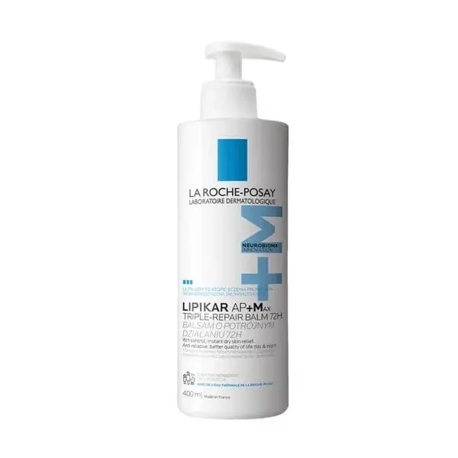 Набір La Roche Posay Lipikar: Syndet AP+, очищувальний крем, що відновлює рівень ліпідів, проти подразнень шкіри, 400 мл + Baume AP+Max, бальзам для шкіри: ціни та характеристики