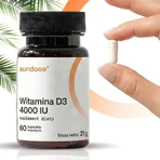 Sundose Витамин D3 4000 МЕ, капсулы, 60 шт.: цены и характеристики