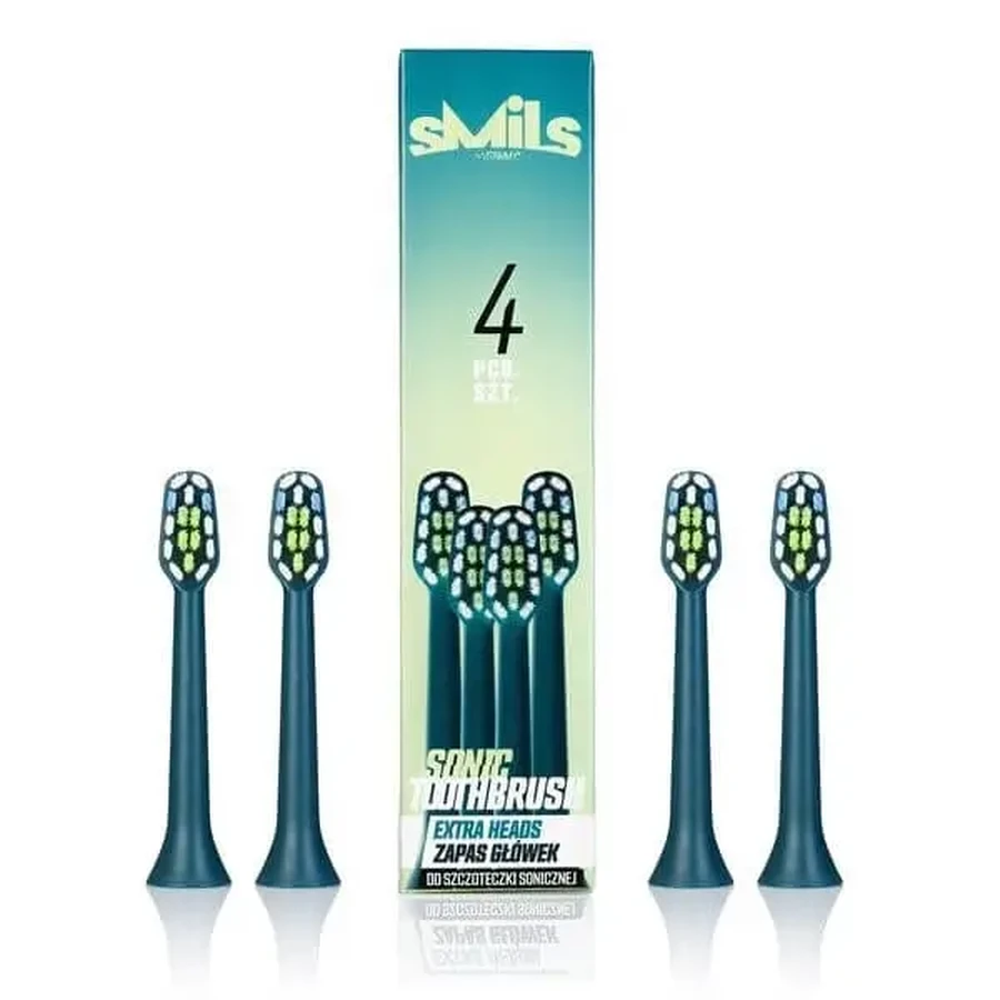 Vitammy, Насадки для звуковой зубной щетки Smils Deep Water, 4 шт.: цены и характеристики