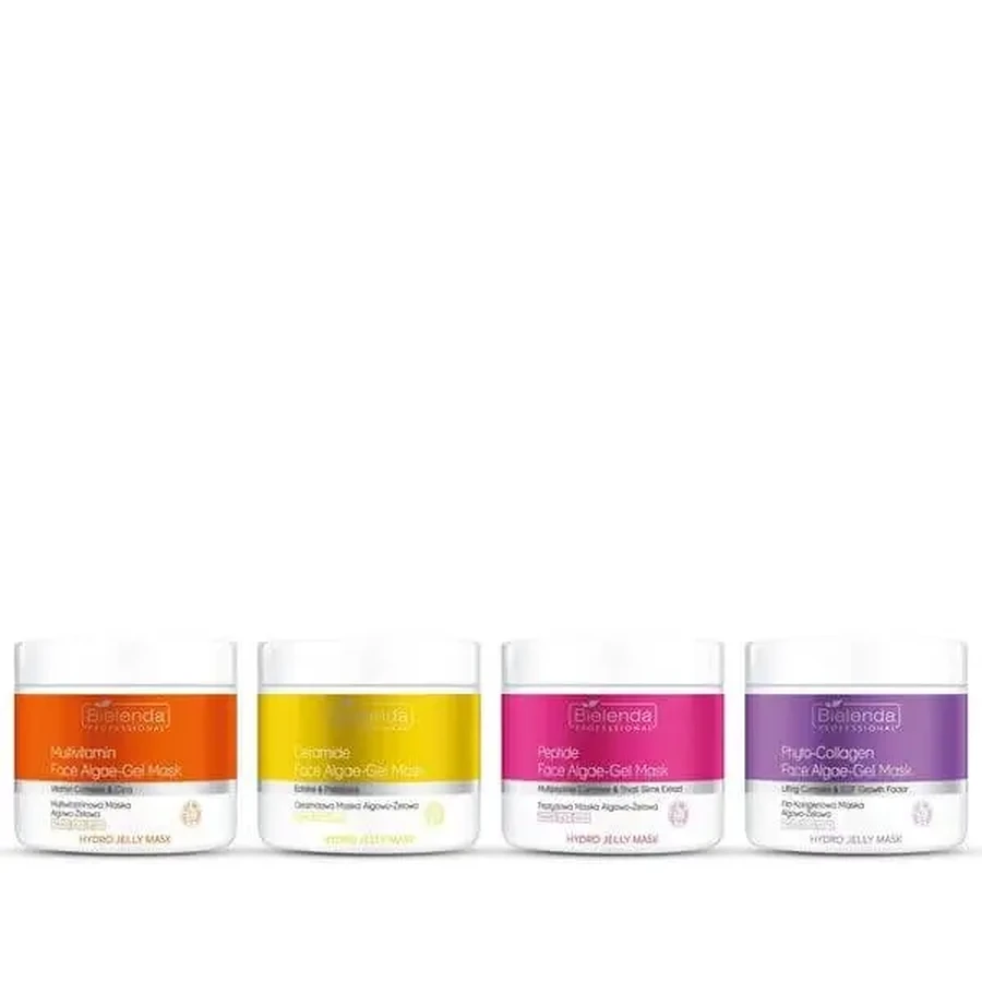 Bielenda Professional Hydro Jelly, протизморшкова водоростево-гелева маска, 190 г: ціни та характеристики