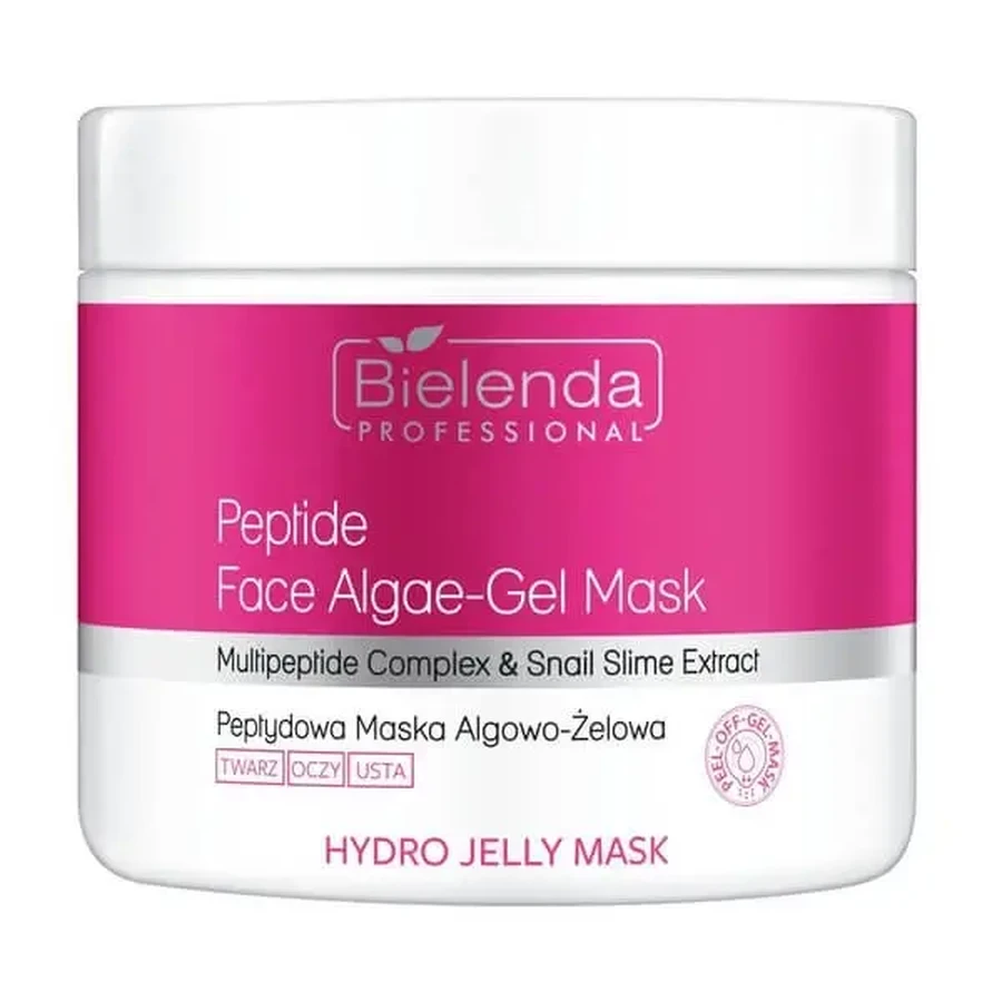 Bielenda Professional Hydro Jelly, протизморшкова водоростево-гелева маска, 190 г: ціни та характеристики