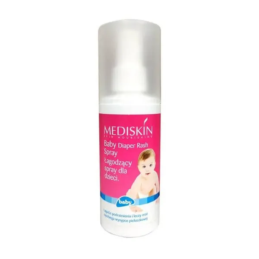 Mediskin Baby Diaper Rash, успокаивающий спрей для детей и младенцев, 160 мл: цены и характеристики