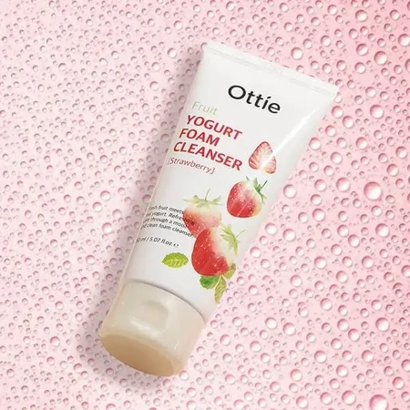 Ottie Fruit Yogurt, пенка для лица, клубника, 150 мл: цены и характеристики