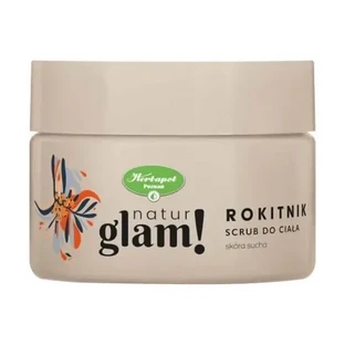 Natur Glam!, солевой скраб для тела, облепиха, 300 мл