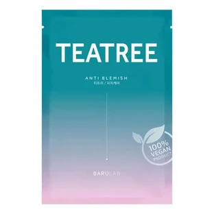 Barulab Tea Tree, маска-серветка з чайним деревом, 23 г