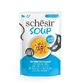 SCHESIR Complementary Soup, тунец и кальмар, пакетик с беззерновым влажным кормом для кошек (в бульоне), 40 г