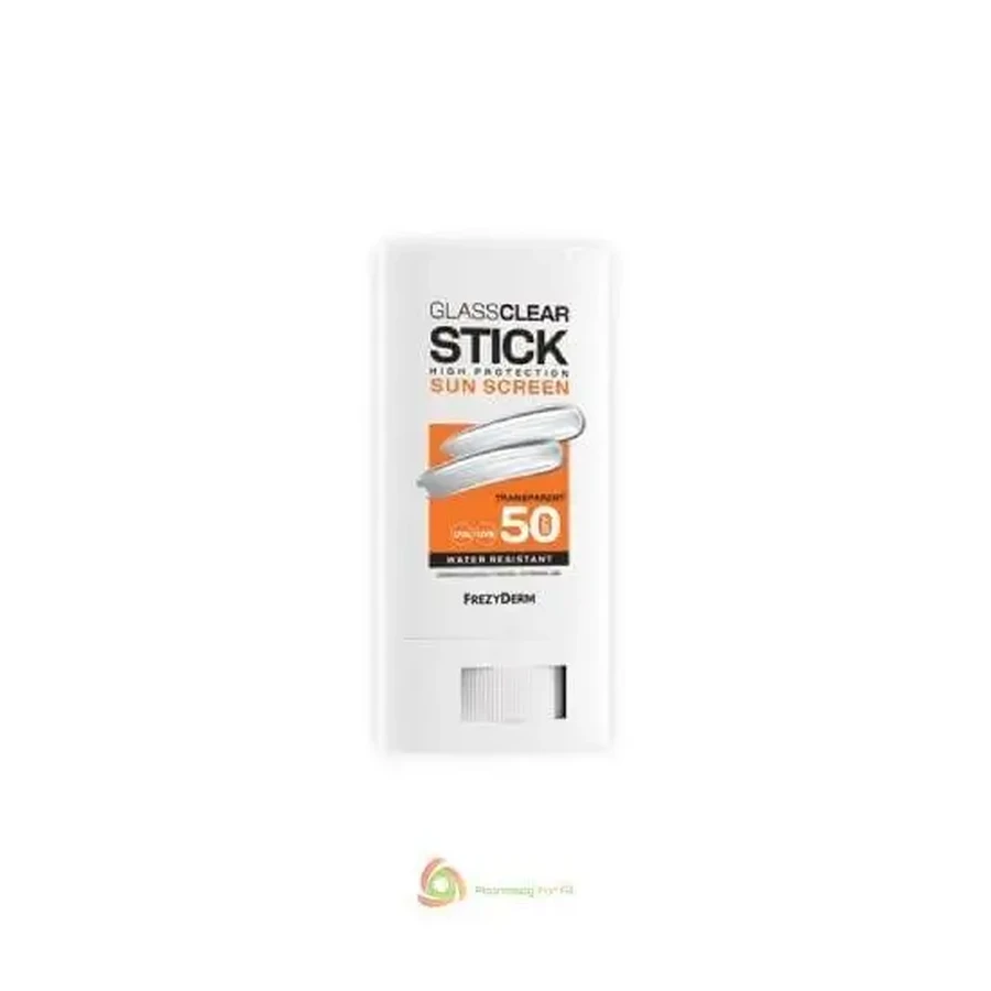 FREZYDERM Glassclear Stick SPF 50 — прозрачный солнцезащитный стик, практически не ощущаемый на коже: цены и характеристики
