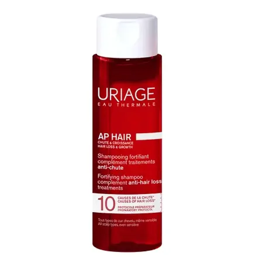 Укрепляющий шампунь против выпадения волос AP Hair, 200 мл, Uriage: цены и характеристики