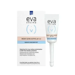 INTERMED Eva Intima Minor Discomfort Moist Long Acting — вагінальний зволожувальний гель тривалої дії з pH 3,0, 2,5 г