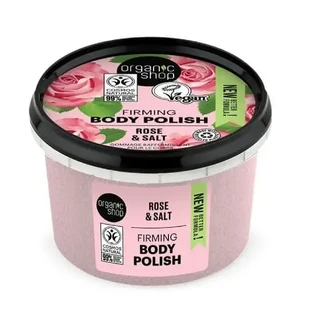 ORGANIC SHOP Скраб для тела с розой и солью, 250 мл