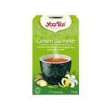 YOGI TEA «Зелёный жасмин» — органический чай для тонизирования, похудения и улучшения пищеварения, 17 пакетиков, 30,6 г