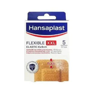 HANSAPLAST Еластичний пластир XXL 6×9 см, 5 шт.