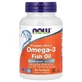 Рыбий жир с омега-3, 1000 мг, 100 мягких капсул, Now Foods