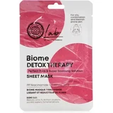 NATURA SIBERICA Biome Detox Therapy Sheet Mask — маска для лица против высыпаний, 1 шт.