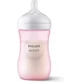 AVENT Natural Response Пластикова пляшка для дітей від 1 місяця, рожева, 260 мл [SCY903/11]