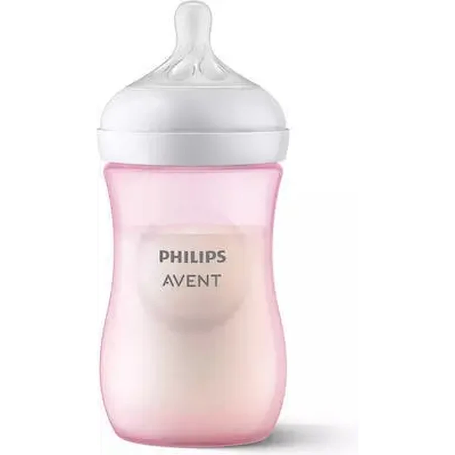 AVENT Natural Response Пластикова пляшка для дітей від 1 місяця, рожева, 260 мл [SCY903/11]: ціни та характеристики