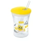NUK Action Cup Training Cup с соломинкой, 12 месяцев и старше, 230 мл, разных цветов — желтый