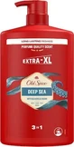 OLD SPICE Deep Sea 3-в-1 гель для душа и шампунь. Мужской гель для душа. Шампунь для тела, волос и лица, 1000 мл