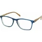 Очки EYELEAD Presbyopia — очки для чтения с деревянными дужками и синей оправой E212 +3,00