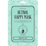 KOCOSTAR Retinol Happy Mask — маска для лица с ретинолом для гладкой и сияющей кожи, 1 шт.