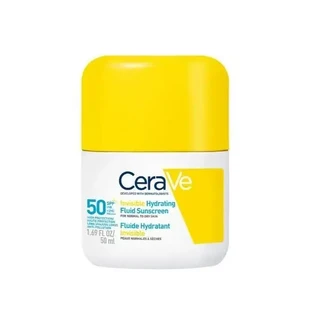 CERAVE Незаметный увлажняющий флюид с солнцезащитным фильтром для нормальной и сухой кожи SPF50+ 50 мл