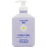 CAMOMILLA Blu Lovely Girl Intimate Wash — ніжний очищувальний лосьйон для дівчаток віком 3–12 років, pH 5,5, 300 мл