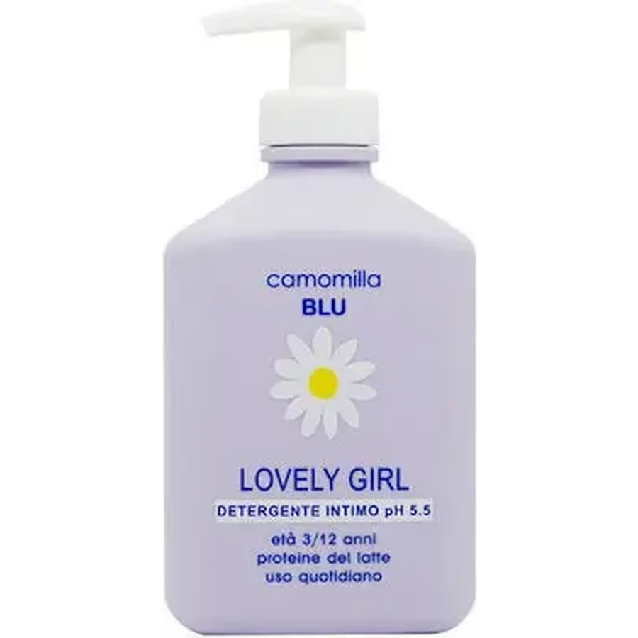 CAMOMILLA Blu Lovely Girl Intimate Wash — ніжний очищувальний лосьйон для дівчаток віком 3–12 років, pH 5,5, 300 мл: ціни та характеристики