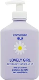 CAMOMILLA Blu Lovely Girl Intimate Wash — нежное очищающее средство для девочек 3–12 лет, pH 5,5, 300 мл