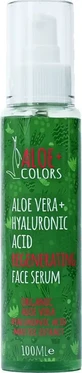 ALOE+ COLORS Алоэ вера + гиалуроновая кислота Восстанавливающая сыворотка для лица Увлажняющая сыворотка для лица и глаз 100 мл