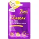 7DAYS Active Thursday Sheet Mask — маска для обличчя для шкіри, схильної до акне, з півонією та чорницею, 28 г