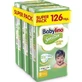 BABYLINO Sensitive Cotton Soft № 5+ 12–17 кг СУПЕР-УПАКОВКА 126 штук