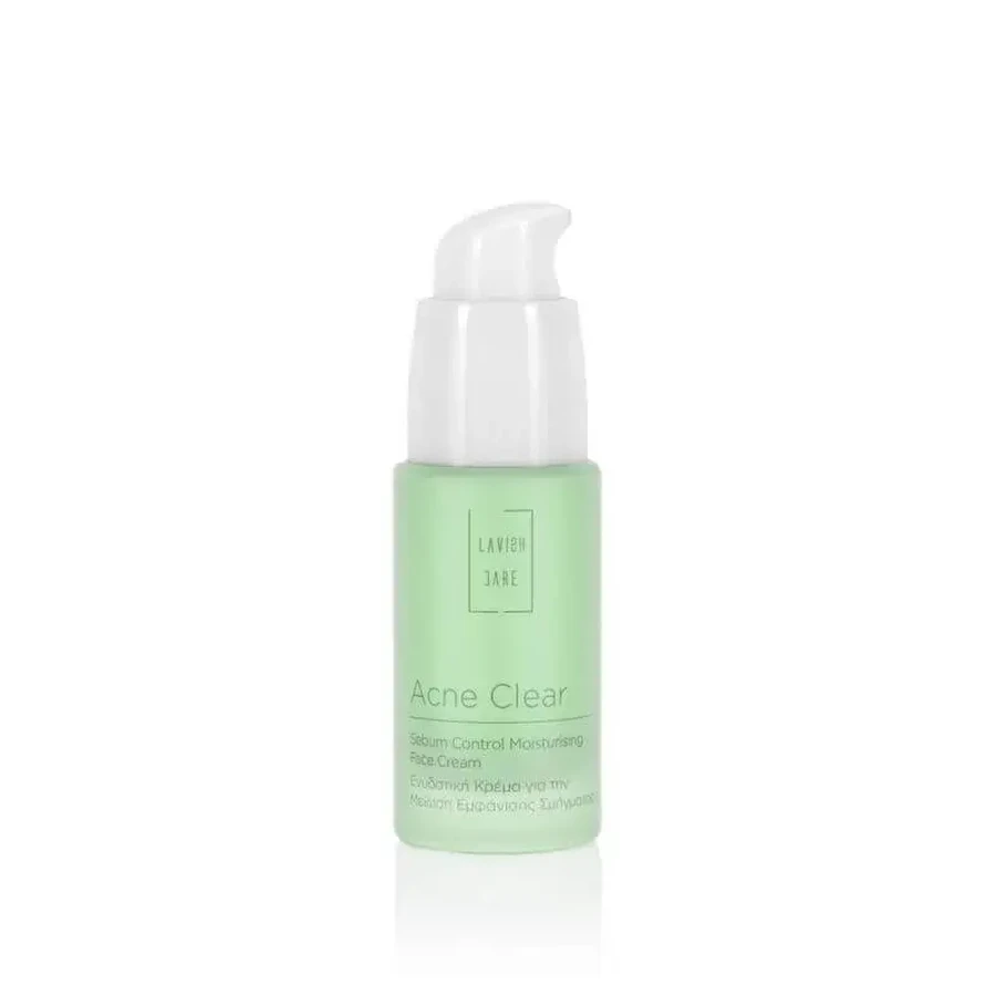 LAVISH CARE Acne Clear Зволожуючий крем для обличчя для жирної шкіри проти акне з алое вера та себорегулюючою дією, 30 мл: ціни та характеристики