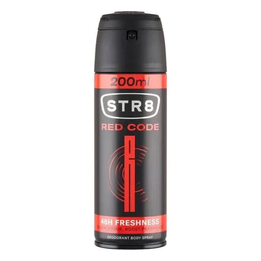 STR8 Red Code, мужской дезодорант-спрей, 200 мл: цены и характеристики