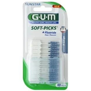 GUM Soft Picks Оригинальные зубочистки XLarge, 40 шт.