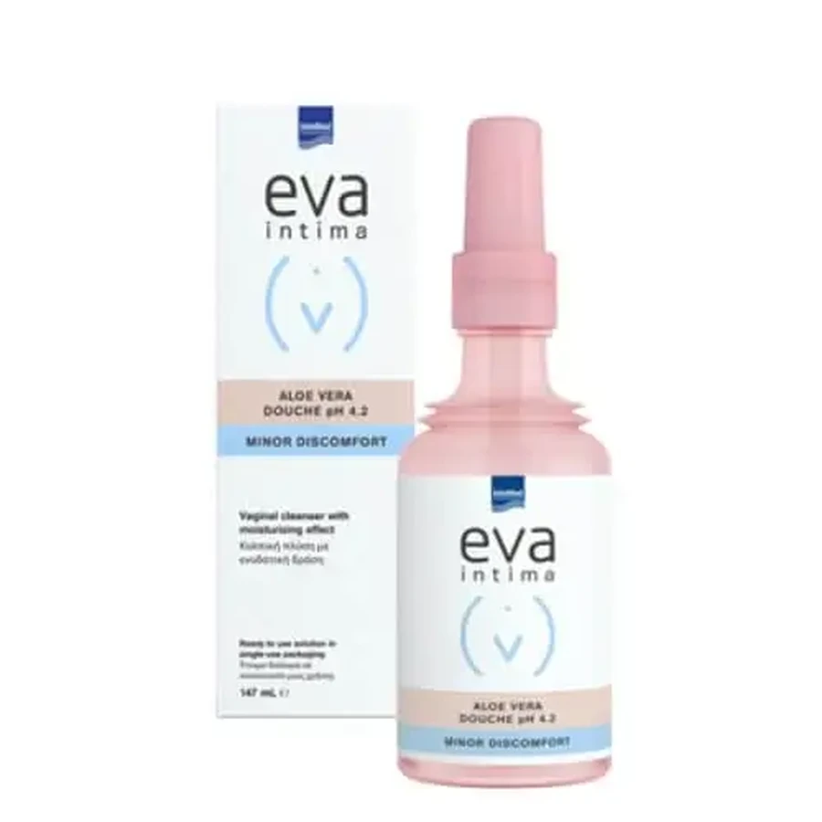 INTERMED EVA Intima Intima Minor Discomfort Aloe Vera — вагинальное средство для омовения с увлажняющим действием, 147 мл: цены и характеристики