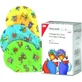 3M Opticlude Junior для хлопчиків та дівчаток — очні пластирі Maxi для дітей (5,7 см × 8,2 см), великий розмір, 20 шт.