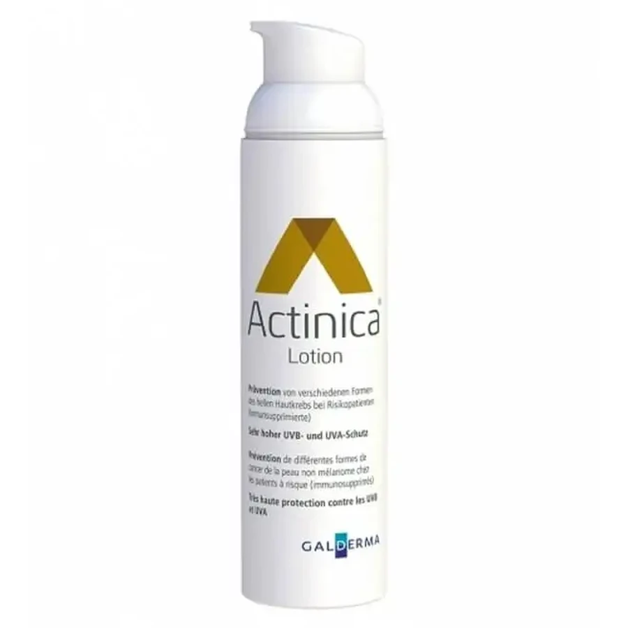 GALDERMA Actinica Лосьйон із високим рівнем сонцезахисту SPF50+ 80 мл: ціни та характеристики