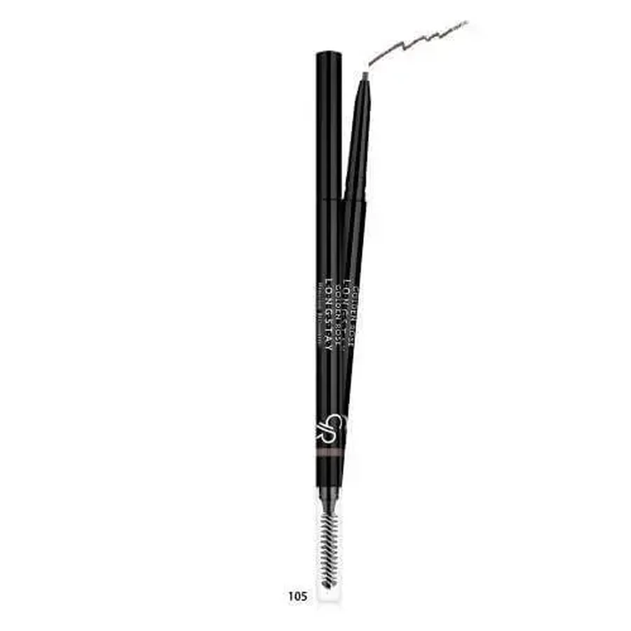 GOLDEN ROSE Longstay Precise Browliner — точный карандаш для бровей № 105, 0,09 г: цены и характеристики