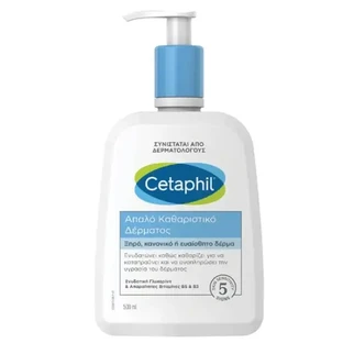 CETAPHIL Gentle Skin Cleanser, Мягкое очищающее средство для всех типов кожи, 500 мл